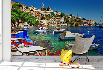 Fototapeta Chalki Rhodos